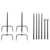 LumaBase Metal Festoon Poles, 96" - Set of 2 - 3 of 4