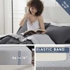 BAGOKIE 5/7 PCS Bed in a Bag Reversible Bedding Set with Comforter, Sheets, Pillow Sham, Pillowcase - 3 of 4