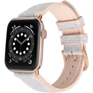 Worryfree Gadgets Silicone Shiny Color Changing Bands for Apple Watch 38/40/41mm, 42/44/45mm iWatch Series 8 7 6 5 4 3 2 1 & SE - 1 of 2