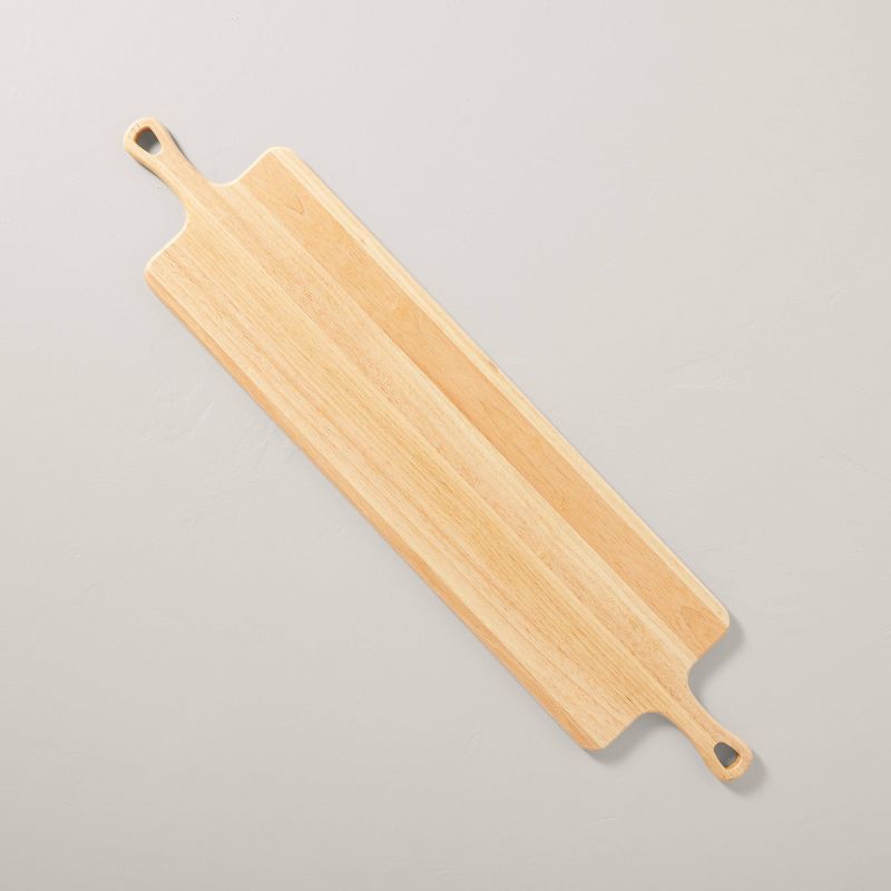 40"x9" Wooden Paddle Serving Board with Handles - Hearth & Hand™ with Magnolia, 1 of 10