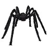 Joyfy 5 Ft Halloween Giant Spider Outdoor Decorations Scary Hairy Spider, Plush Spider for Yard Patio Lawn Garden Window Creepy Halloween Decor Props - 2 of 4