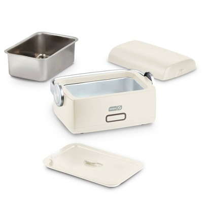 Dash 30oz Hot2Go Heated Lunch Box Cream