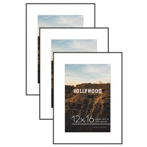 Americanflat Front Loading Picture Frame with shatter-resistant glass - Available in a variety of sizes - 1 of 4