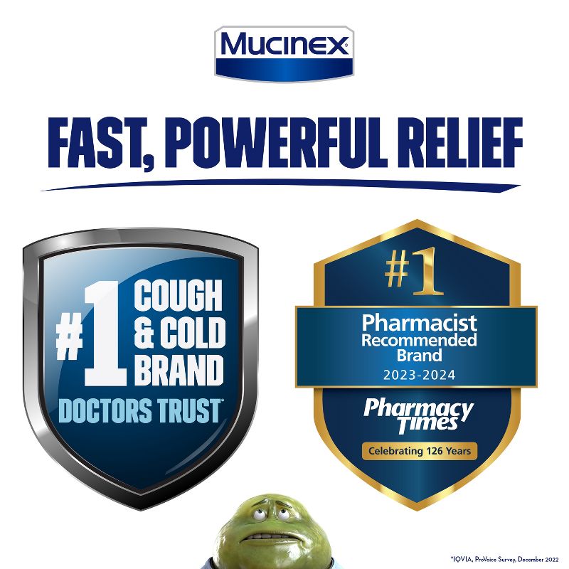Mucinex DM Max Strength Multi-Symptom Medicine - Day &#38; Night - Liquid - 6fl oz/2ct, 4 of 11