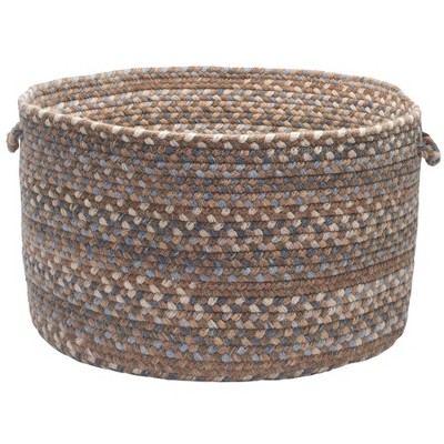 Colonial Mills Oak Harbour - Cashew 18"x18"x12"  100% Wool Round