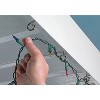 Hangman Products Stainless Steel Outdoor Christmas Light Q-Hangers, 20 pk in Silver - 2 of 2