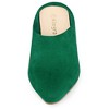 Allegra K Women's Pointed Toe Slip on Block Heel Slide Mules - 2 of 4