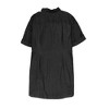 Karen Scott Womens Woven Shirt Dress, Black, 3X - 2 of 2