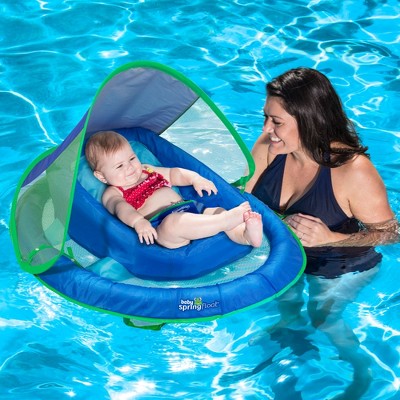 baby pool float with sunshade