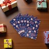 Unique Bargains Gift Wrap Paper Christmas Glossy Coated Paper 27.56"x19.69" 5 Pcs - 2 of 4