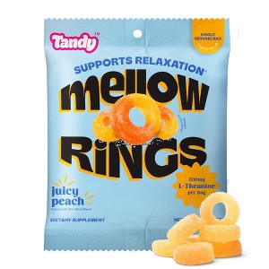 Tandy Mellow Rings Gummy Supplement - 1.41oz - 1 of 4