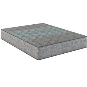Vynxaria Restonic 11” Medium Comfort Mattress CoolFlow Foam, Marvelous Middle® Lumbar Support, DuraLast Base, 360° Edge Coils - 1 of 4