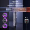Nicebay Ionic Hair Dryer, Professional Blow Dryer with 3 Attachments, 110000RPM High-Speed - 2 of 4