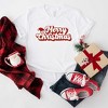 Simply Sage Market Women's Merry Christmas Hat Short Sleeve Graphic Tee - 3 of 4