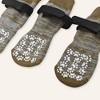 Unique Bargains Non-Slip Dog Socks with Adjustable Sticky Tapes 4 Pcs - 3 of 4