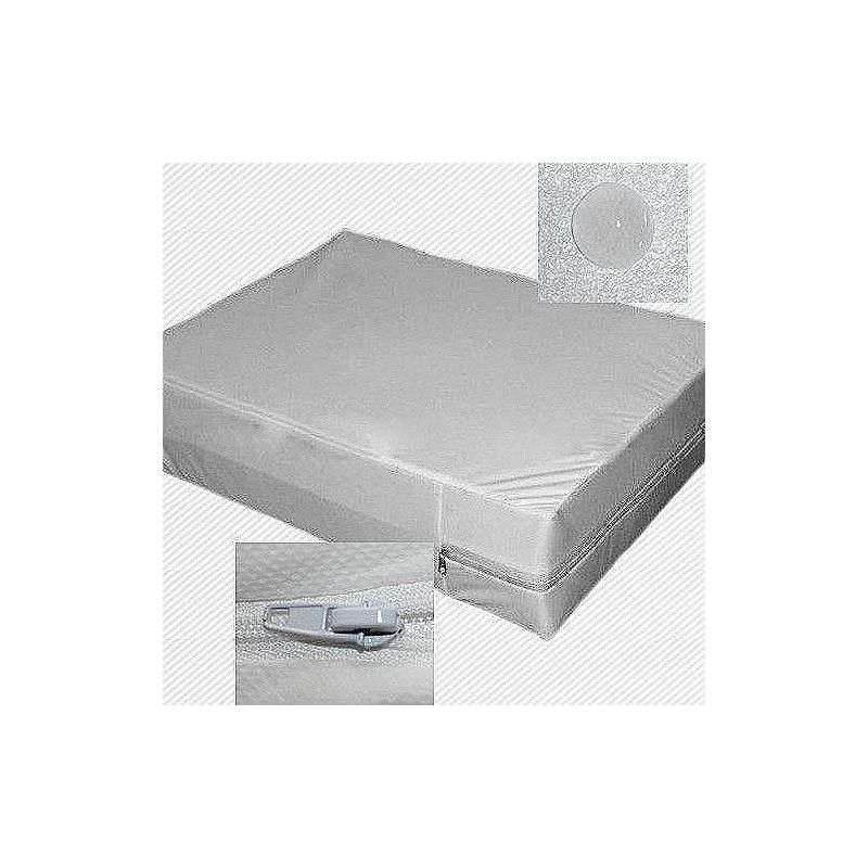 GoodGram Basics® Disposable Lightweight Zippered Breathable Fabric Mattress Protector & Dust Mite Barrier For Hotels & Vacations, 2 of 4
