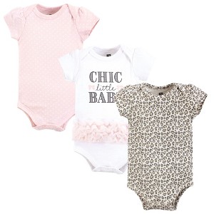 Luvable Friends Hudson Baby Bodysuits 3pk - 1 of 2