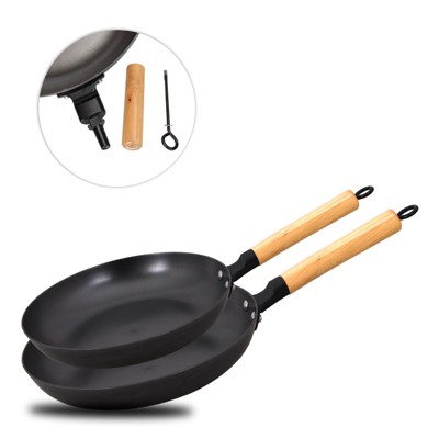ZACHVO Honeycomb 10inch & 12inch Non-Stick Frying Pan Set