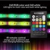 Xtreme Lit LED Light Strip, RGBW Color-Changing Indoor LED Light Strip with Remote Control, for Christmas, Halloween, Party, Gameday and More, 32.8ft - 3 of 4