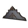 Olivia & May 16"x47" Wooden Scroll Beaded Wall Decor: Vertical MDF Art, Sawtooth Mounted, Ships Assembled - 4 of 4
