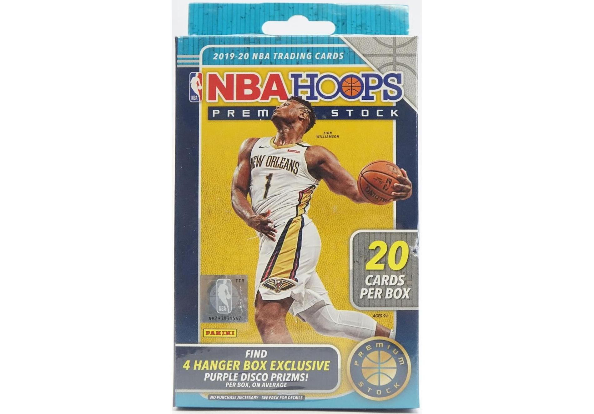 2019-20 Panini Hoops Premium Stock Basketball Hanger Box