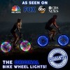 Activ Life Bike Wheel Lights (1 Tire, Gold) Fun Summer Accessories for Cool Beach Cruisers - 3 of 4