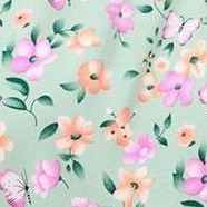 green pink