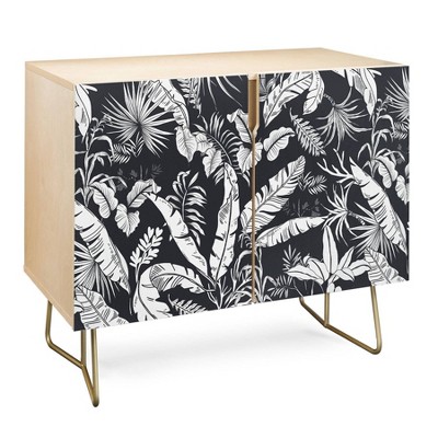 Marta Barragan Camarasa Jungle Credenza Gold - Deny Designs