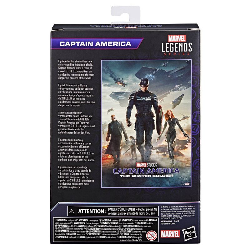 Marvel Legends The Infinity Saga Captain America Action Figure, 4 of 12