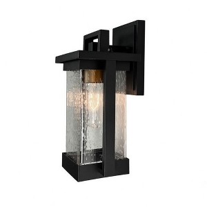 Artcraft Lighting Port Charlotte 1 - Light Wall Light in  Matte Black - 1 of 3