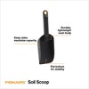 Fiskars 2” Soil Scoop Recycled Hand Trowel - 4 of 4