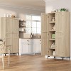63 Inch Tall Storage Cabinet, Kitchen Pantry Cabinet 5 Tier Bathroom Cabinet with 2 Doors Adjustable Shelves for Kitchen, Dining Room, Bathroom - 3 of 4