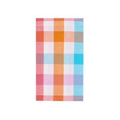 C&F Home Franklin Ochre Gingham Check Kitchen Towel