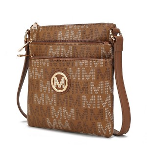 MKF Collection Lemuel M Signature Crossbody Purse and Handbags Women’s Vegan Leather Stylish Design by Mia K. - 1 of 4
