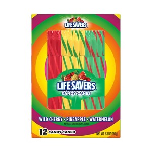 Life Savers Christmas Candy Canes - 5.3oz / 12ct - 1 of 4