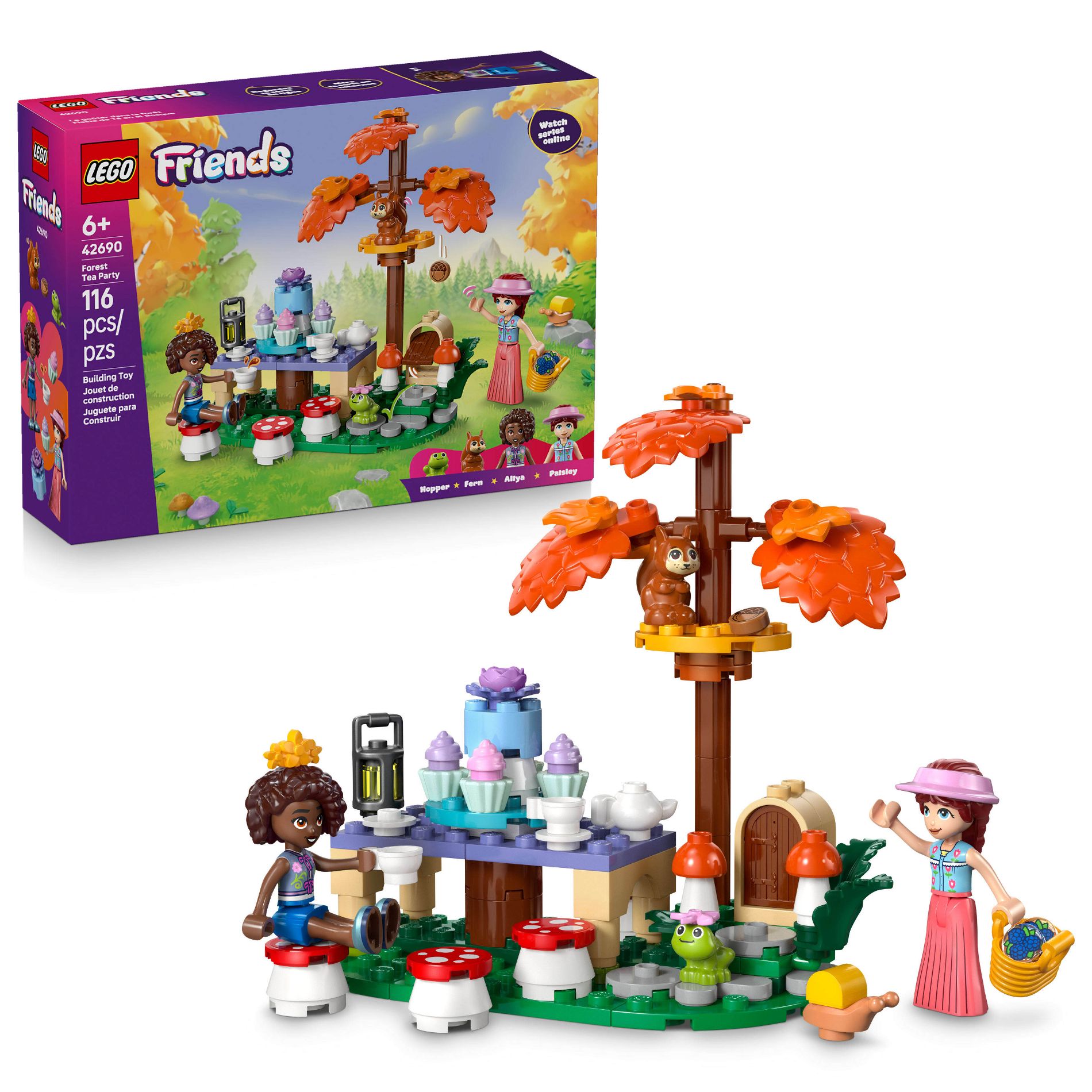 LEGO Friends Forest Tea Party Building Toy 42690