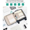 Underseater Carry On Luggage Airline Approved with Spinner Wheels, 16 Inch Small Luggage - 4 of 4