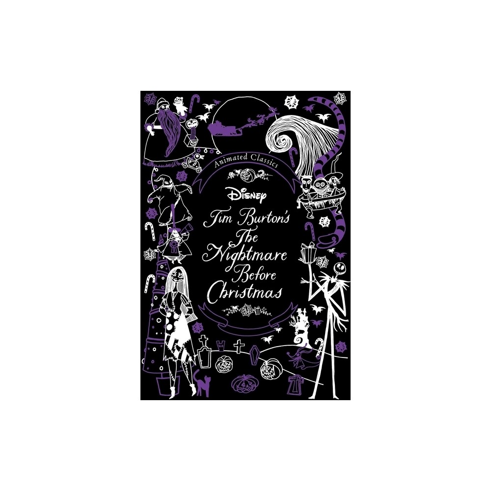 Disney Tim Burton's the Nightmare Before Christmas - (Animated Classics) (Hardcover)