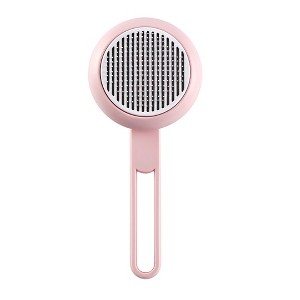 BABYYER Cat Brush with Release Button, Pet Grooming Brushes for Shedding, Suitable for Long and Short Haired Cats and Dogs - 1 of 4