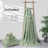 8pc Microfiber Bath Towel Set - 2 of 4