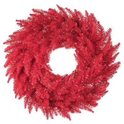 Vickerman Red Fir Artificial Christmas Wreath
