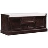 NicBex Modern 42.5" Storage Bench with 2 Drawers and 2 Cabinets for Living Room and Entryway - 4 of 4