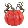 Halloween 6.25" Jack-O-Lantern W/Tree Arms Light Battery Operated Eye Balls Transpac  -  Decorative Figurines - image 2 of 3