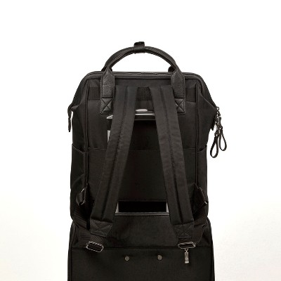 Baggallini Soho Laptop Backpack Travel Bag - Black — фото 5