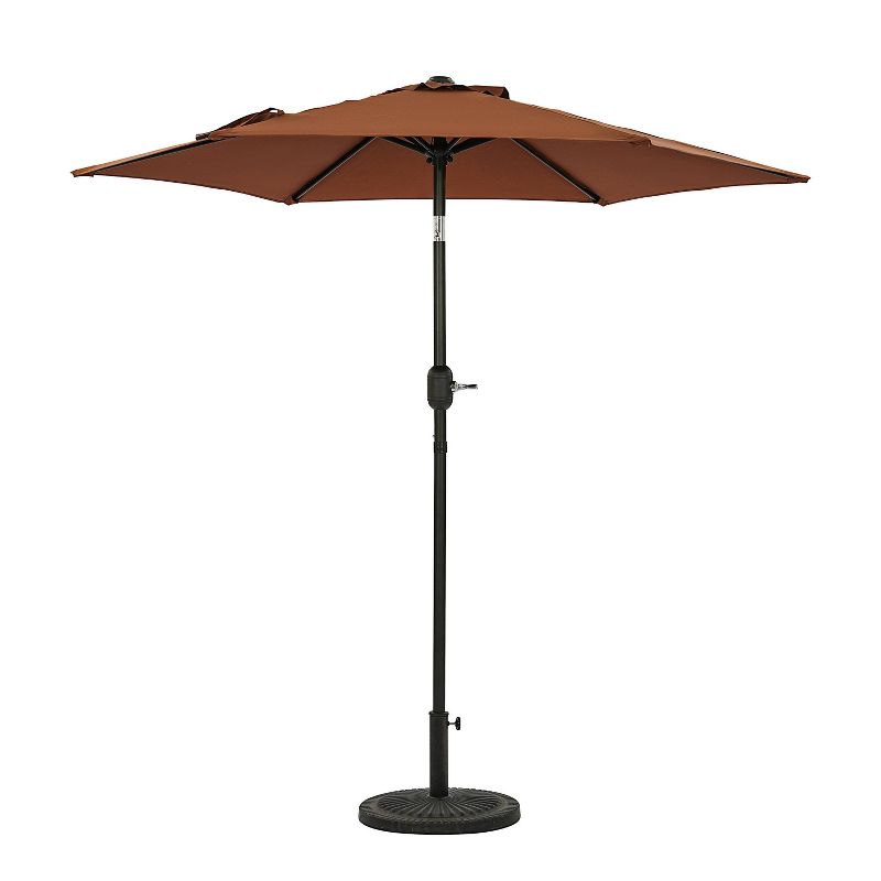 7.5&#39; x 7.5&#39; Bistro Market Patio Umbrella Coffee - Island Umbrella, 1 of 13