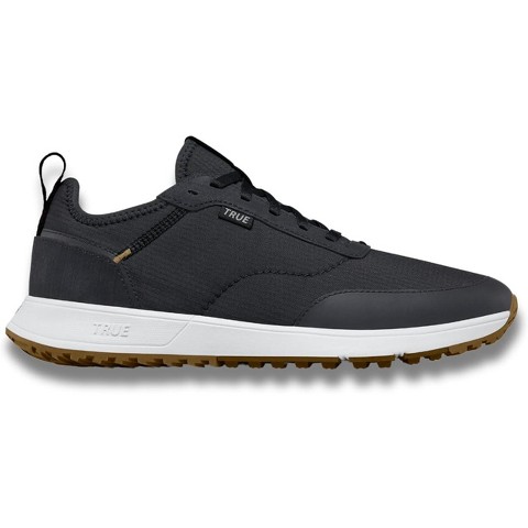 True linkswear Men's All Day Ripstop V2 Golf Shoes (Natural Black, 11)