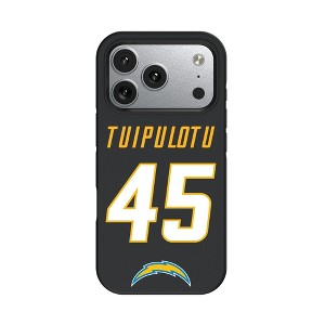 NFL Los Angeles Chargers Players Game Tactic Bump Cell Phone Case for Apple iPhone 17 Series - 1 of 4