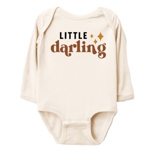 The Juniper Shop Boho Little Darling Long Sleeve Bodysuit - 1 of 4