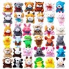 12/36/72Pcs Mini Sea Animal Plush Toys, 3” Stuffed Bulk for Kids Birthday Party Favors, Basket Stuff, Pinata Filler, Goodie Bag Fillers, School Prizes - 2 of 4