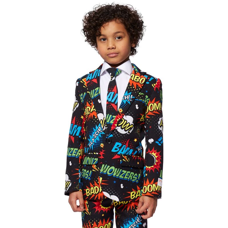 OppoSuits Printed Theme Party Boys Suits, 3 of 7